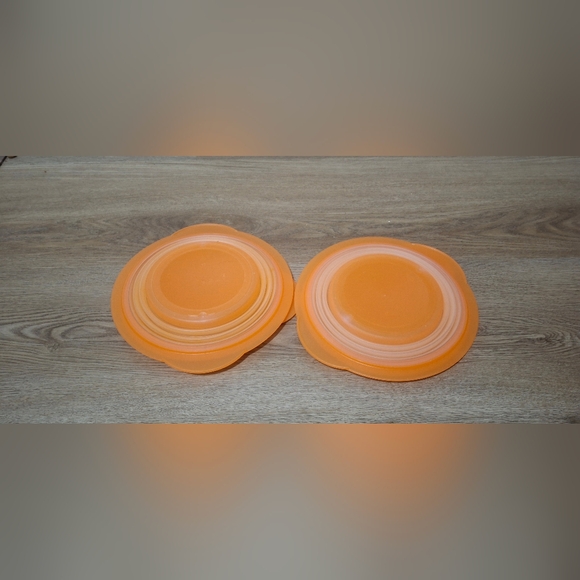 Tupperware Flatout Container 4-cup/950 mL Collapsible Container Set Of 2. - Picture 2 of 3